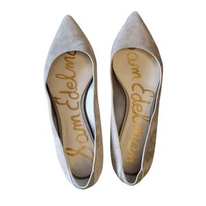 Sam Edelman Women's RAE Tan Suede Ballerina Flats Size 8.5